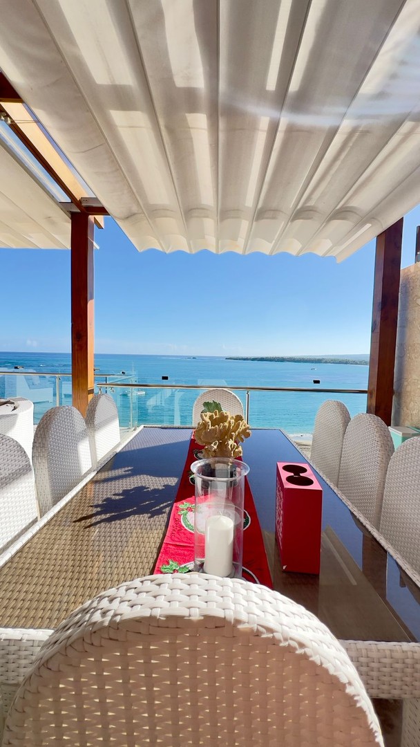 casas vacacionales y villas - Penthouse Amueblado con Vista al Mar Residence Riviera Azul  5