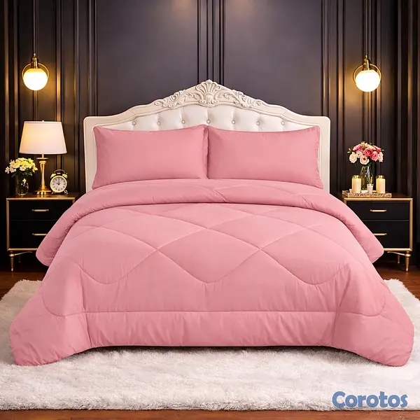 muebles y colchones - juego de colcha 3 piezas para cama de 60  7
