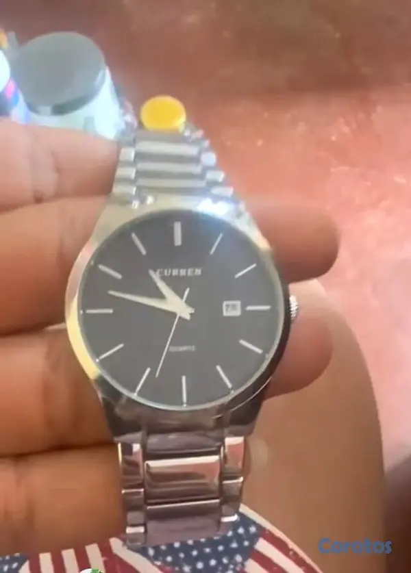 joyas, relojes y accesorios - Reloj Curren acero inoxidable Cristal mineral 1mes 3