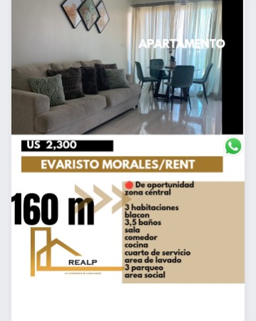 apartamentos - Hermoso apartamento de 3 habitaciones