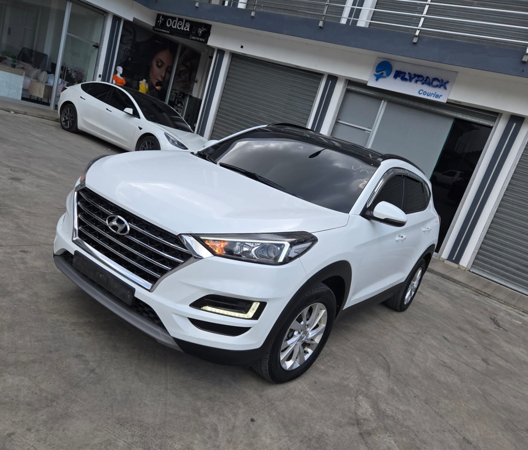 jeepetas y camionetas - HYUNDAI TUCSON 2020 BLANCO DIESEL 1