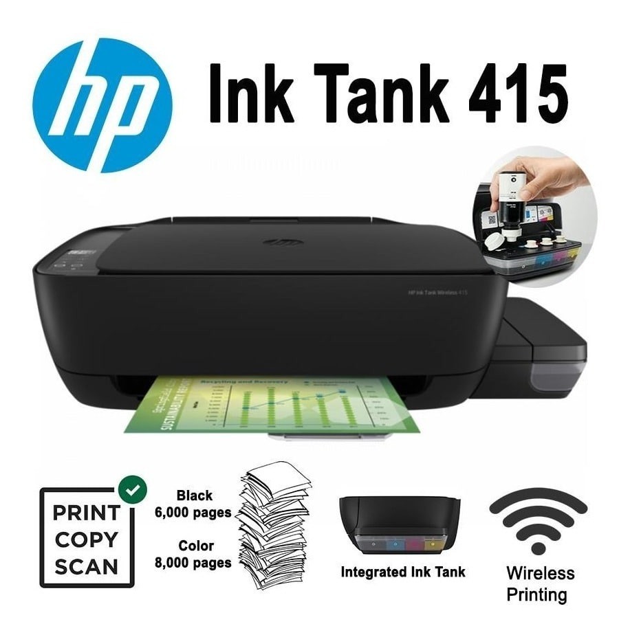 impresoras y scanners - impresora hp 415 wifi tinta