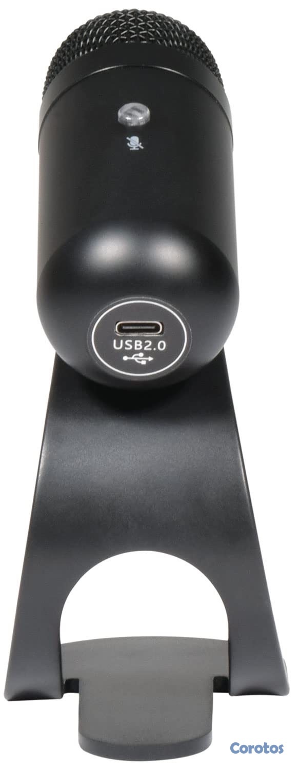 camaras y audio - qtx | Mini micrófono USB de escritorio, llamadas web, grabación de voz 4