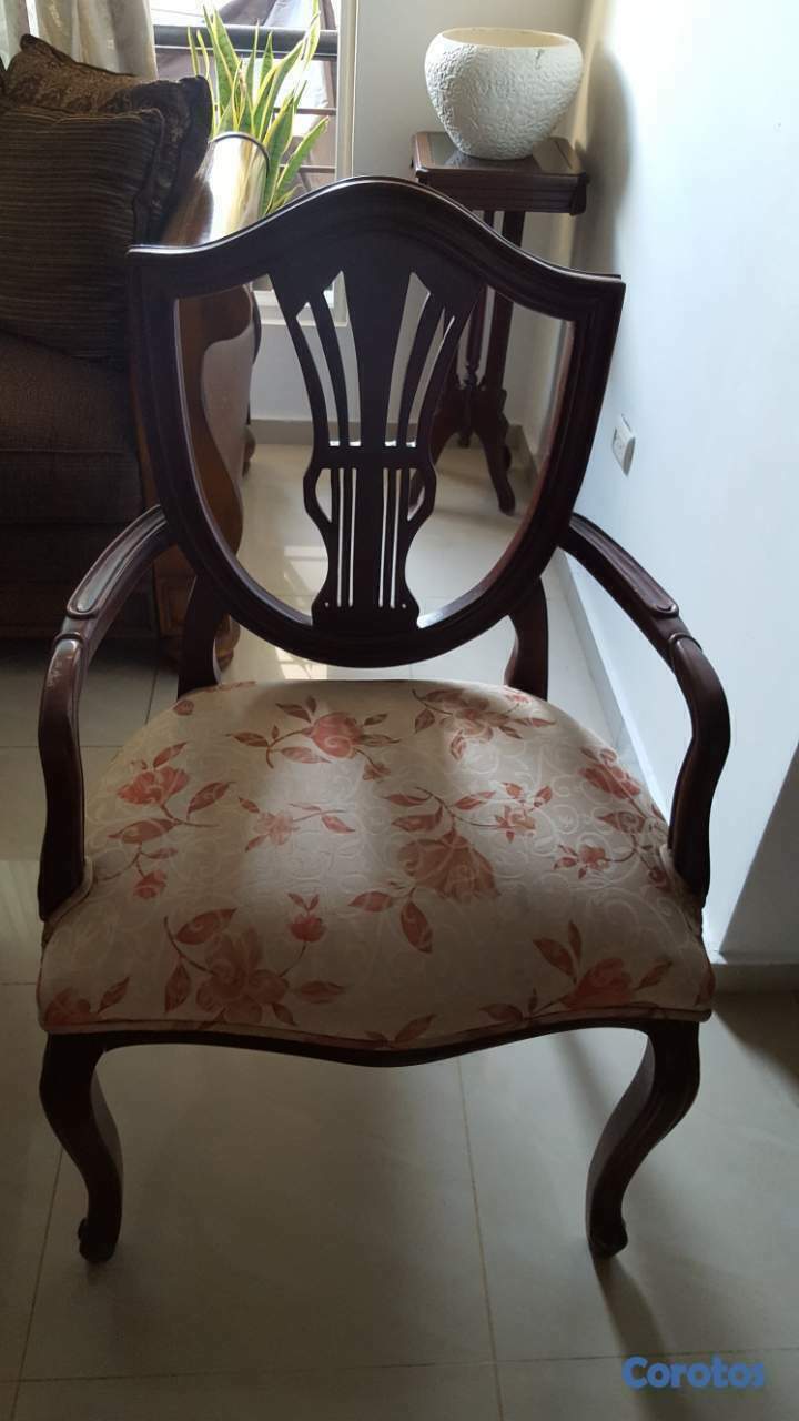 muebles y colchones - Dos Butacas en caoba 3