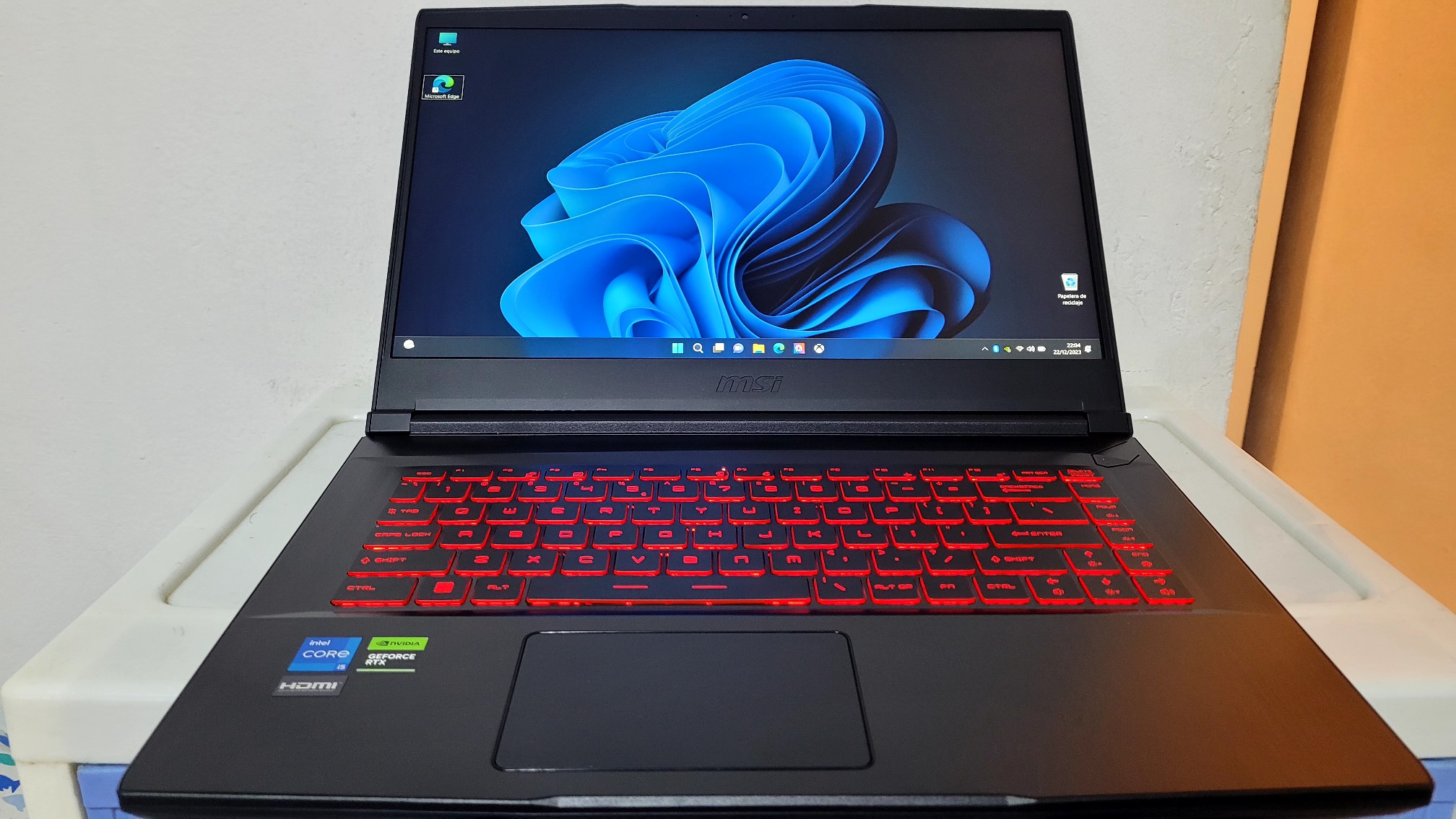 computadoras y laptops - Msi Gamer 15 Pulg Core i5 11th Gen Ram 16gb ddr4 Nvidea RTX DDR6 3050 4GB DEDICA