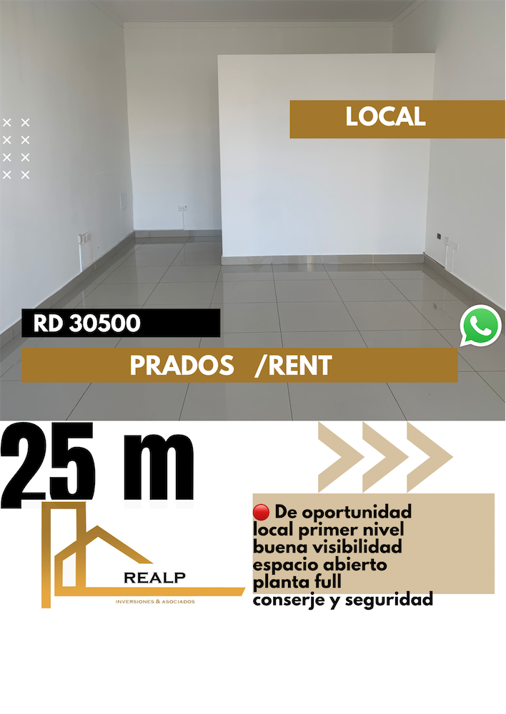 oficinas y locales comerciales - Local espacio abierto primer nivel