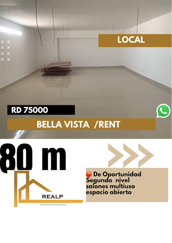 oficinas y locales comerciales - Local espacio abierto 80 m 0