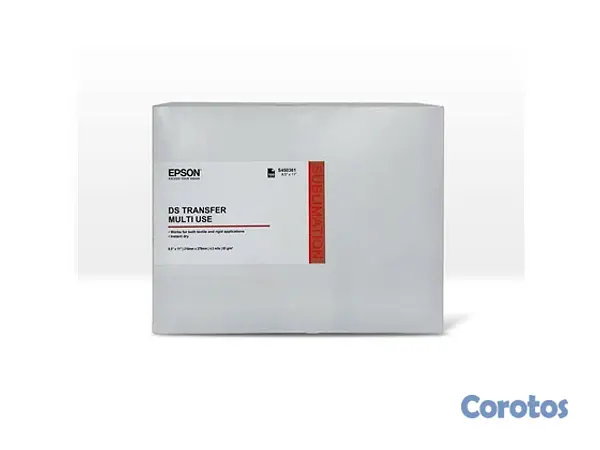 impresoras y scanners - RESMA DE PAPEL EPSON SUBLIMACIÓN (DS TRANSFER), 100 HOJAS, TERMINACION MATE 2