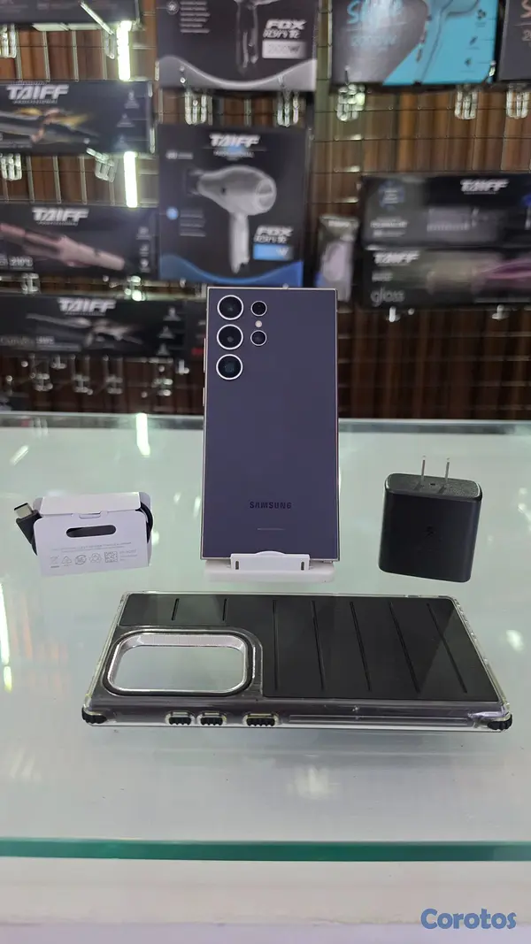 celulares y tabletas - Samsung Galaxy S24 Ultra 256GB 12GB Ram Morado 2
