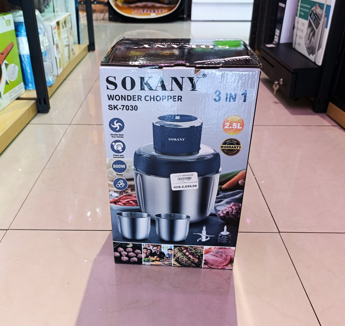 cocina - Trituradora de comida SOKANY SK-7030,  trituradora, cocina, machacadora 3