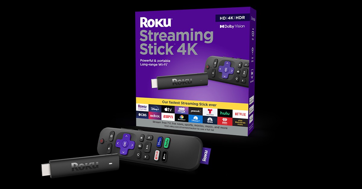 accesorios para electronica - Roku Streaming stick 4K