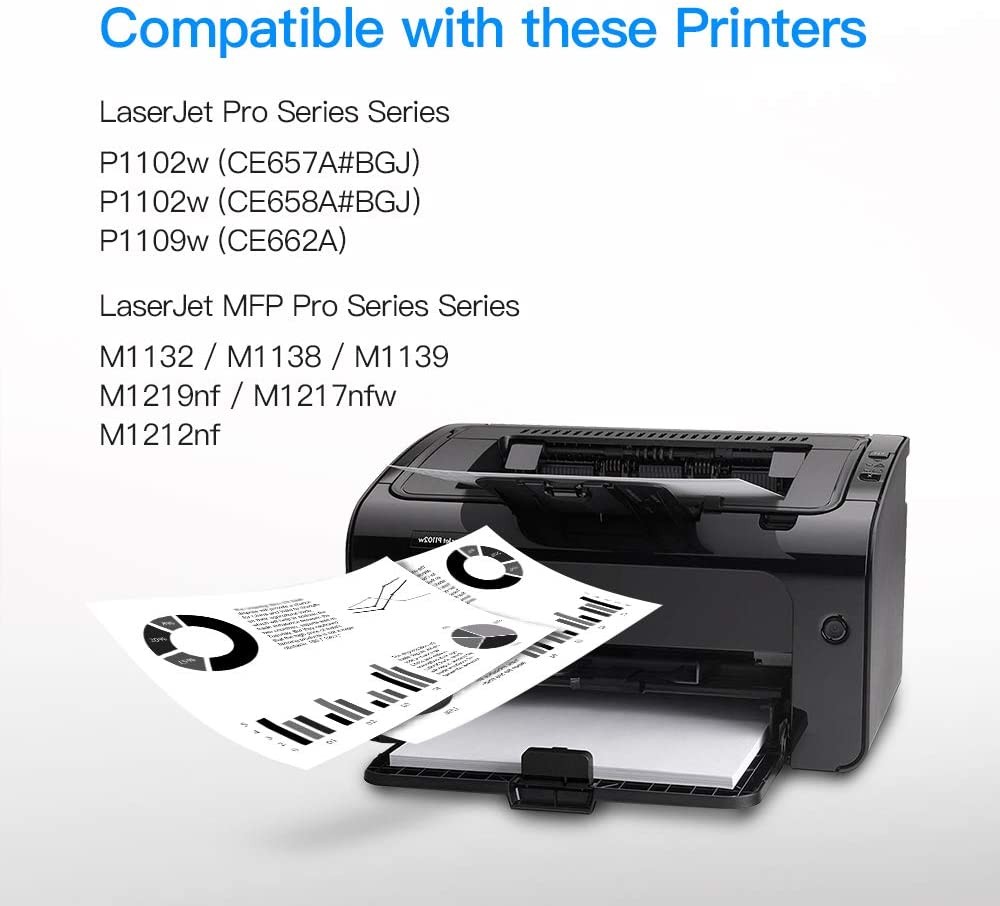 impresoras y scanners - CARTUCHO TONER PARA IMPRESORA HP Laserjet Pro P1102W Pro P1109W M1212NF M1217NFW