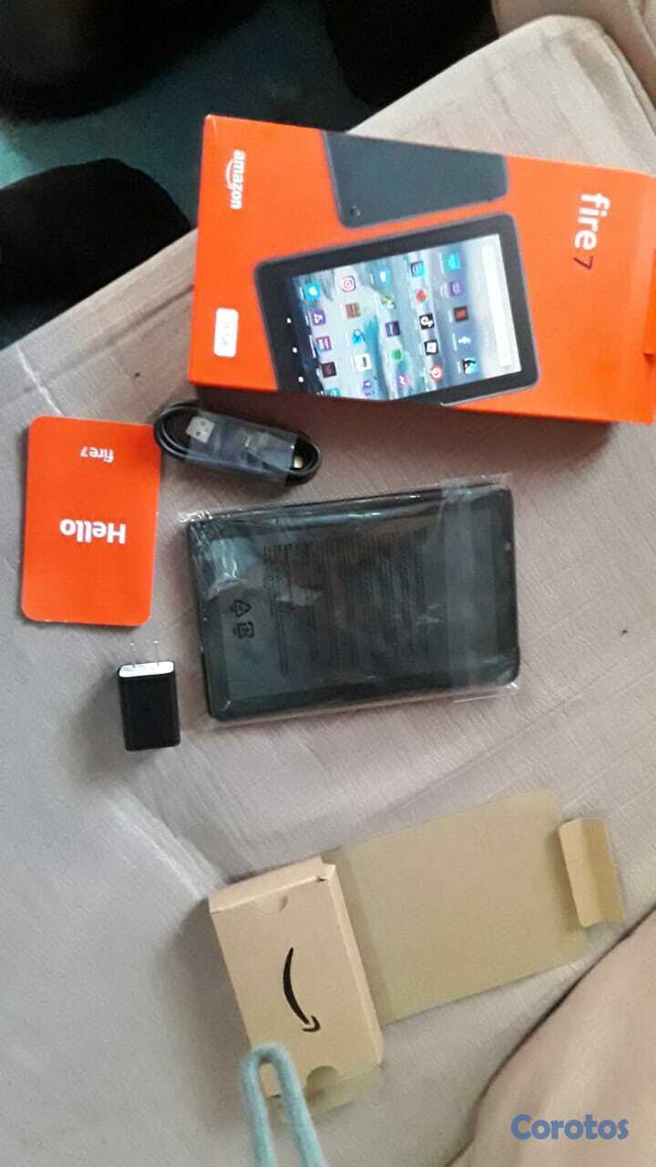 celulares y tabletas - se vende tablet Amazon fire 7 pulgadas nueva si no te interesa no mescriban  6