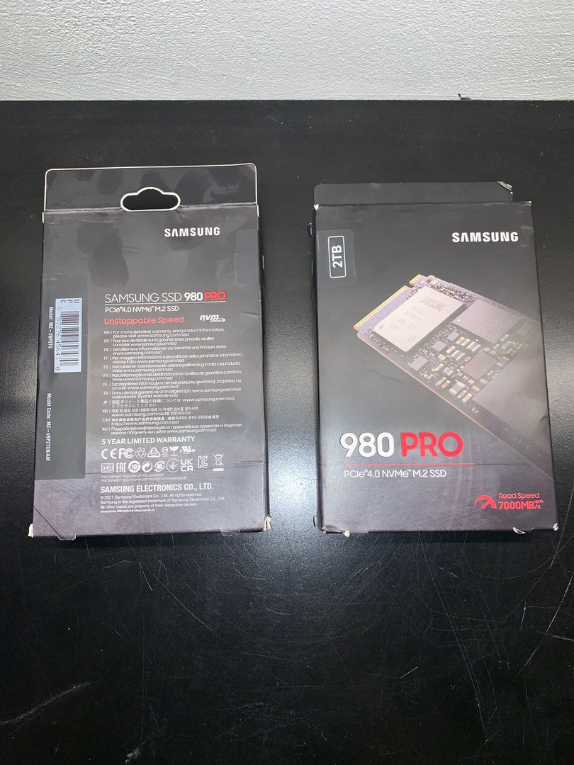 accesorios para electronica - Tarjeta de video 2TB 980 Pro Samsung.