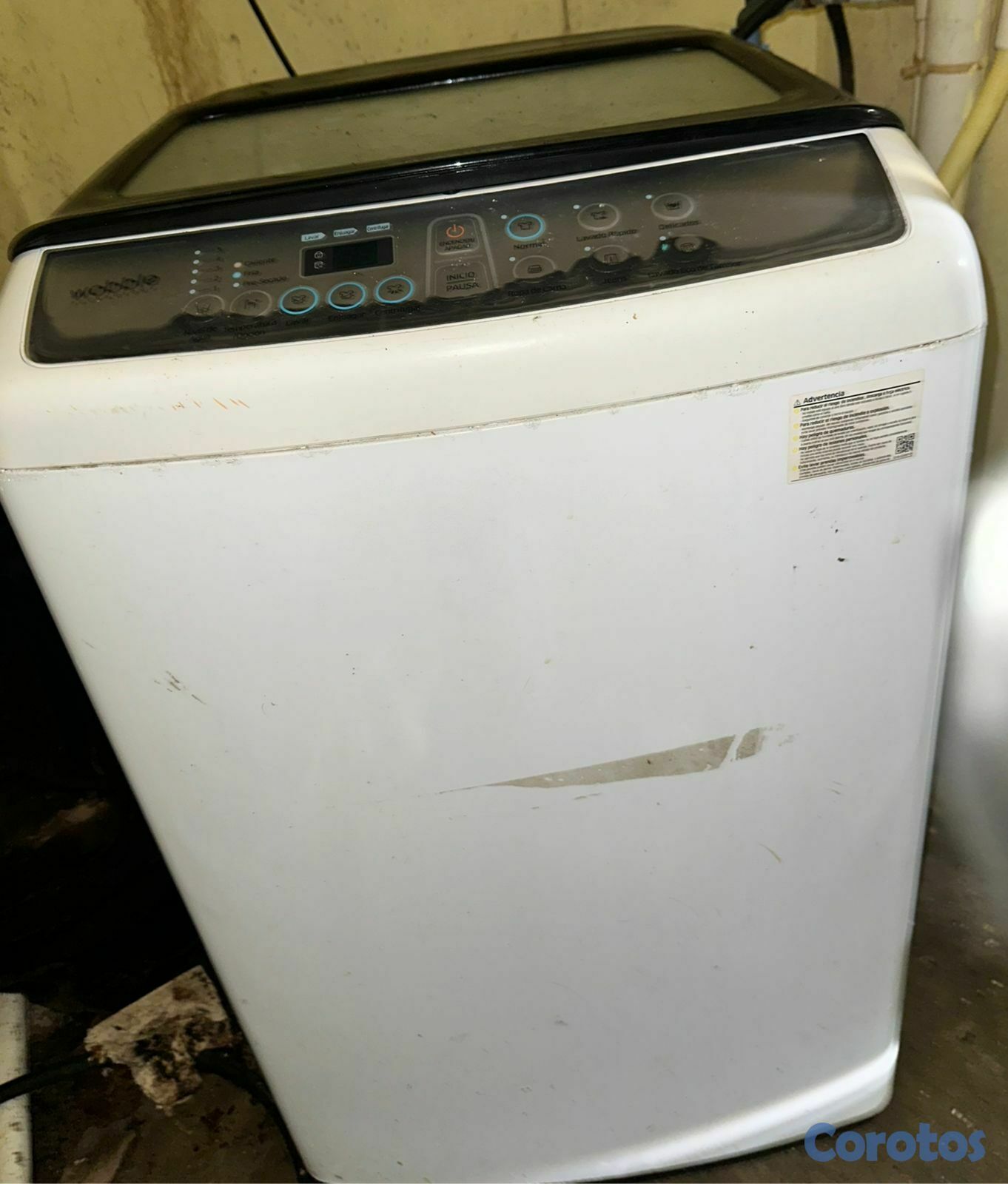 electrodomesticos - Lavadora Samsung Wobble 9 kg - Carga Superior - Bu 3