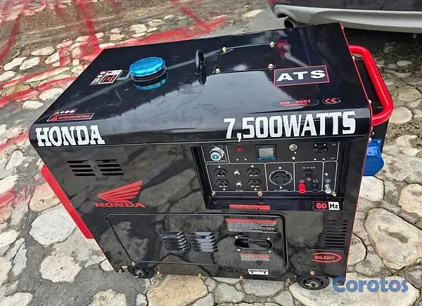 plantas e inversores - 🔥 Planta Eléctrica 7.5KW Diésel con Transfer Autom 2