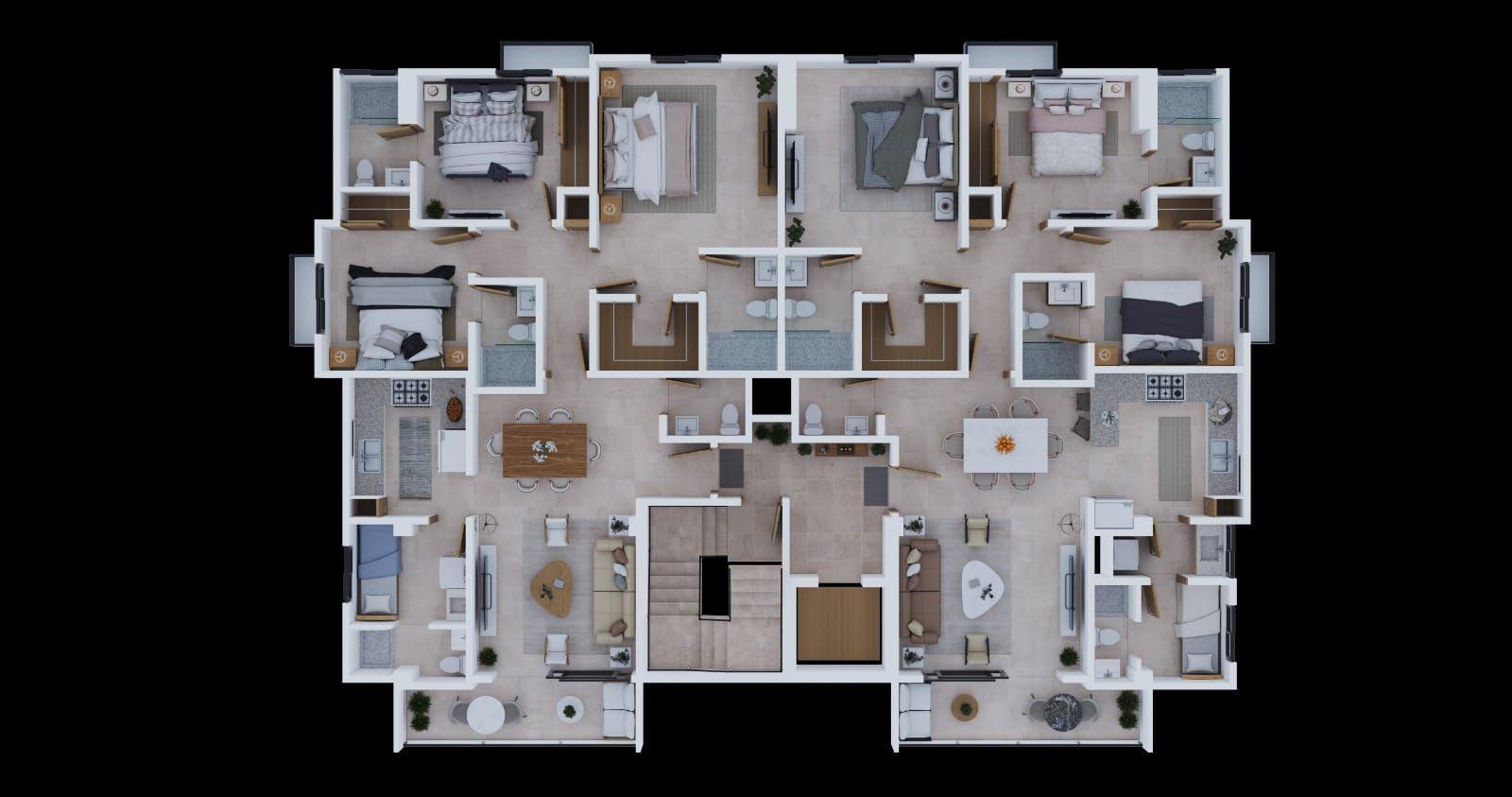 apartamentos - Apartamento en Construcción en Venta en Don Honorio 5