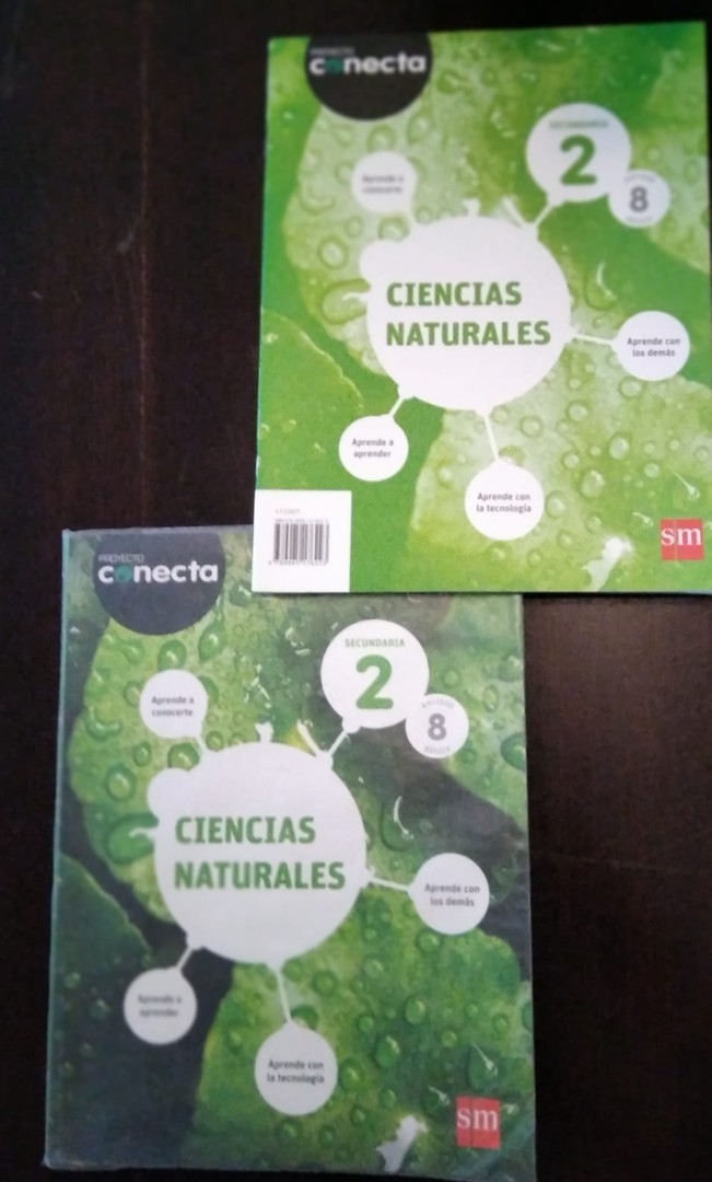 libros y revistas - Libro texto "Ciencias Naturales" 2 Secundaria, Editorial SM