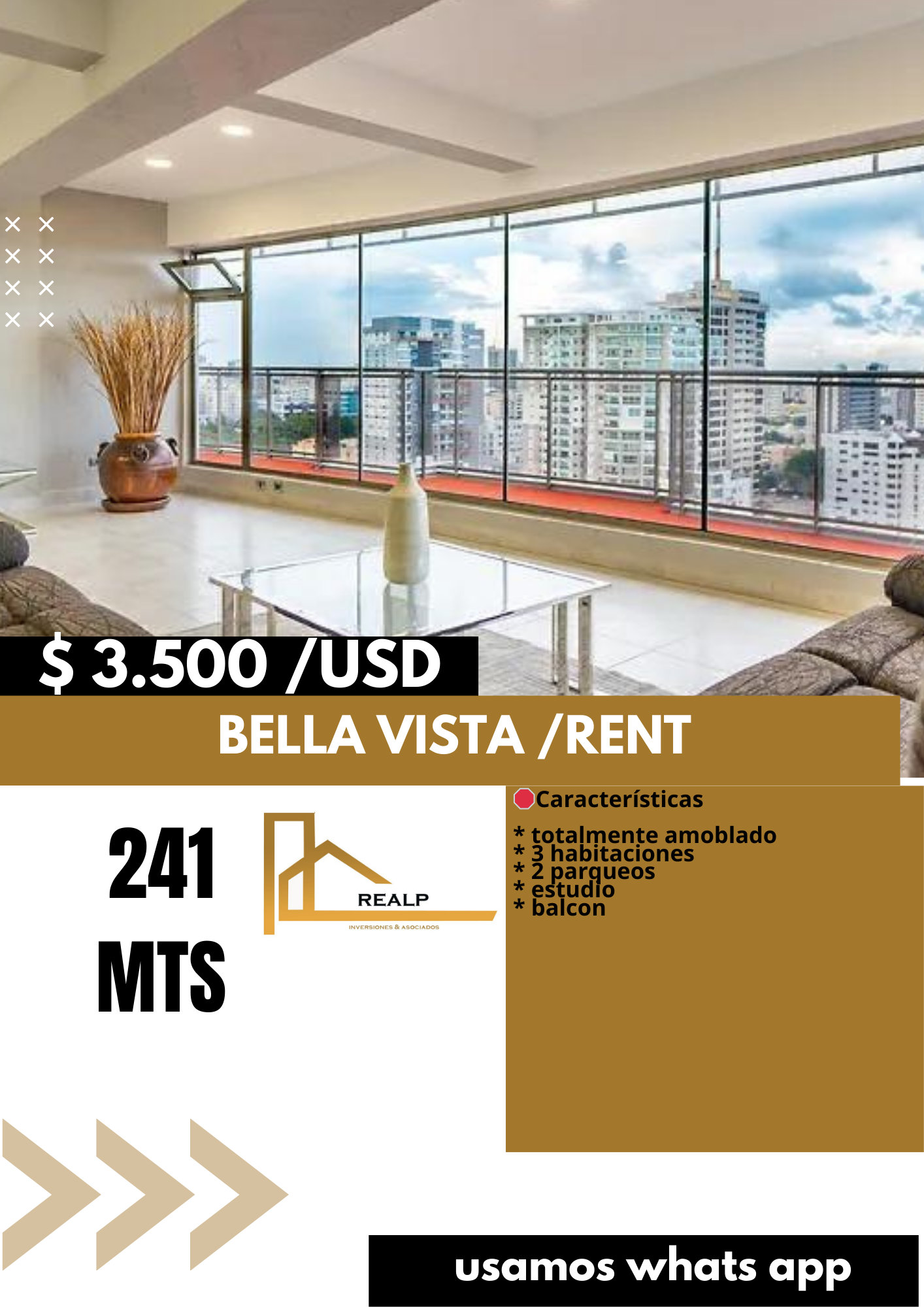 apartamentos - apartamento amoblado 