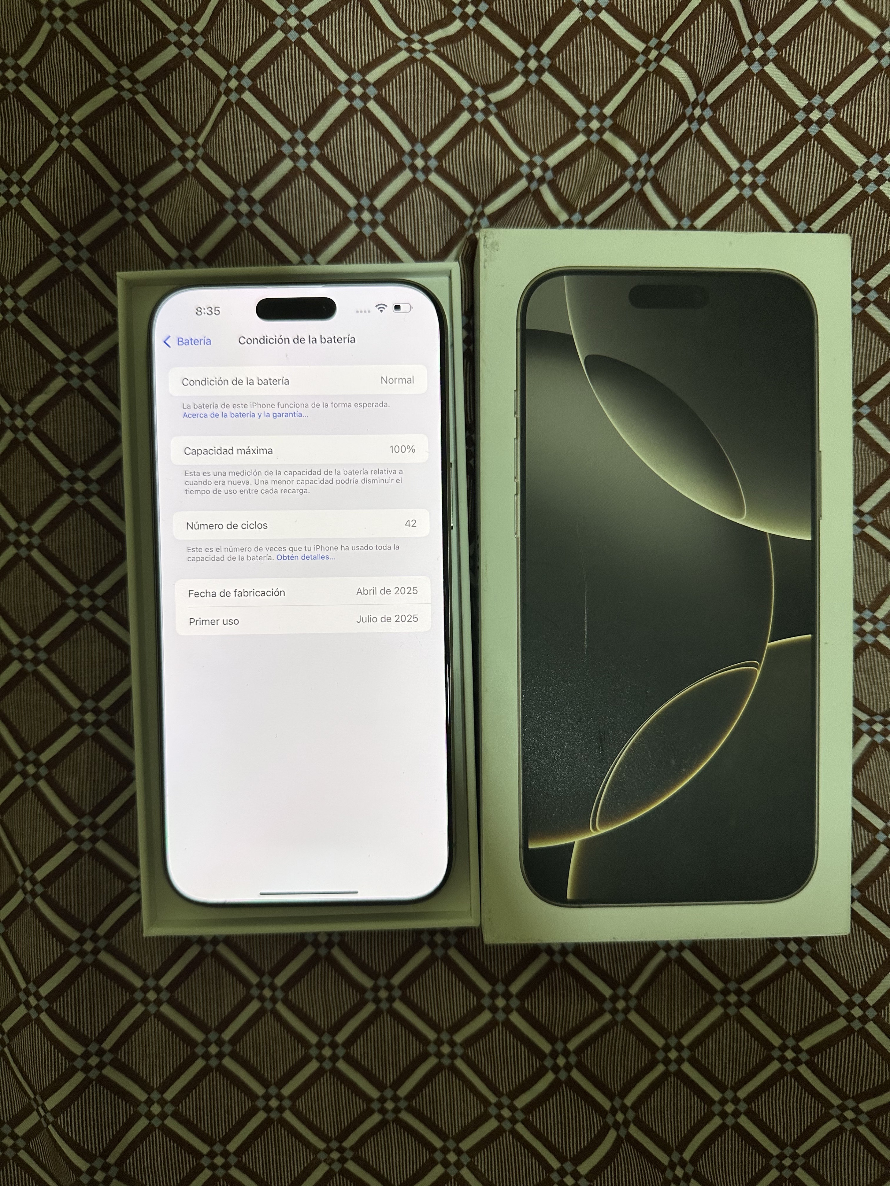 celulares y tabletas - IPhone 16 Pro Max Sim Físico y E-Sim  4