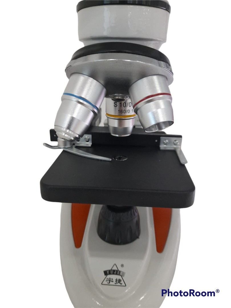 otros electronicos -  Microscopio electrico binocular biologico profesional para examen clínico  2