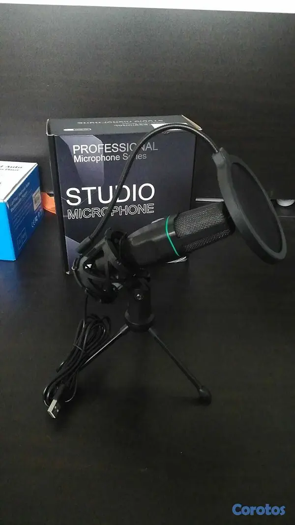 camaras y audio - KIT DE MICROFONO CONDENSADOR PARA MESA PJ-24 3