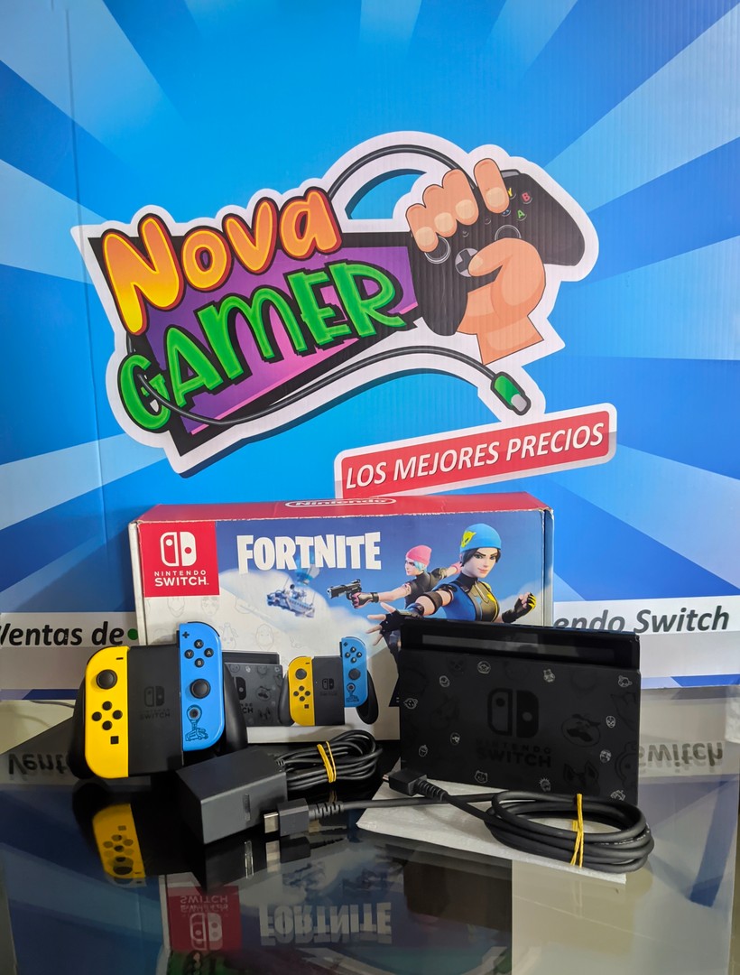 consolas y videojuegos - Nintendo switch edición especial Fornite 
