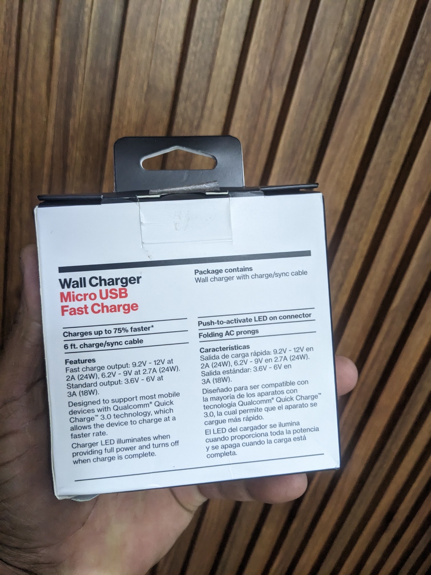 celulares y tabletas - Wall Charger micro USB fast charge 3