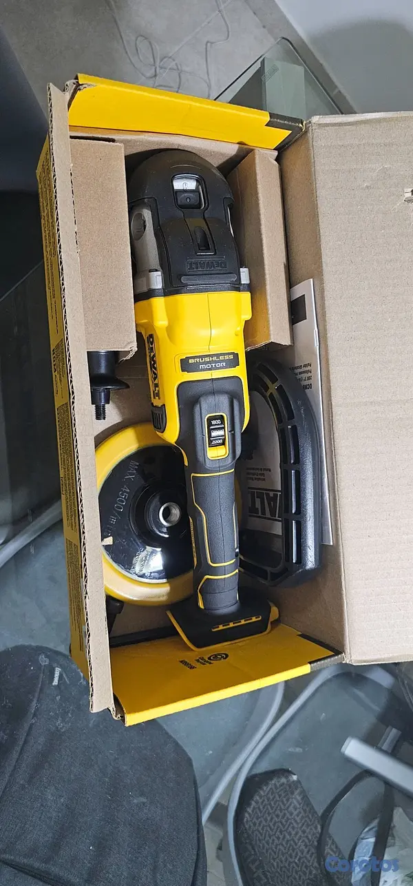 equipos profesionales - Pulidora-Brilladora Dewalt inalámbrica  6