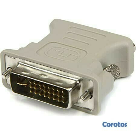 accesorios para electronica - Adaptador DVI a VGA hembra  2