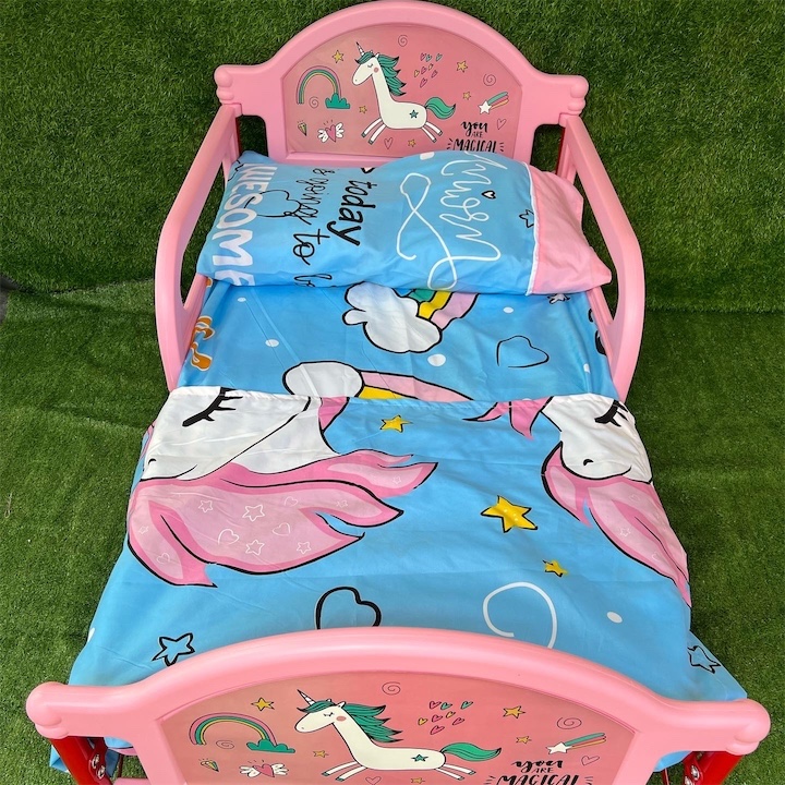 muebles - Cama para niñas de 1-7 años medidas 29 x54 pulgadas Nuevas incluye colchón  2