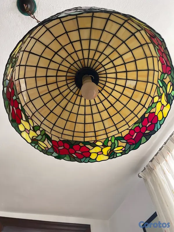 decoración y accesorios - lámpara de vitral  3