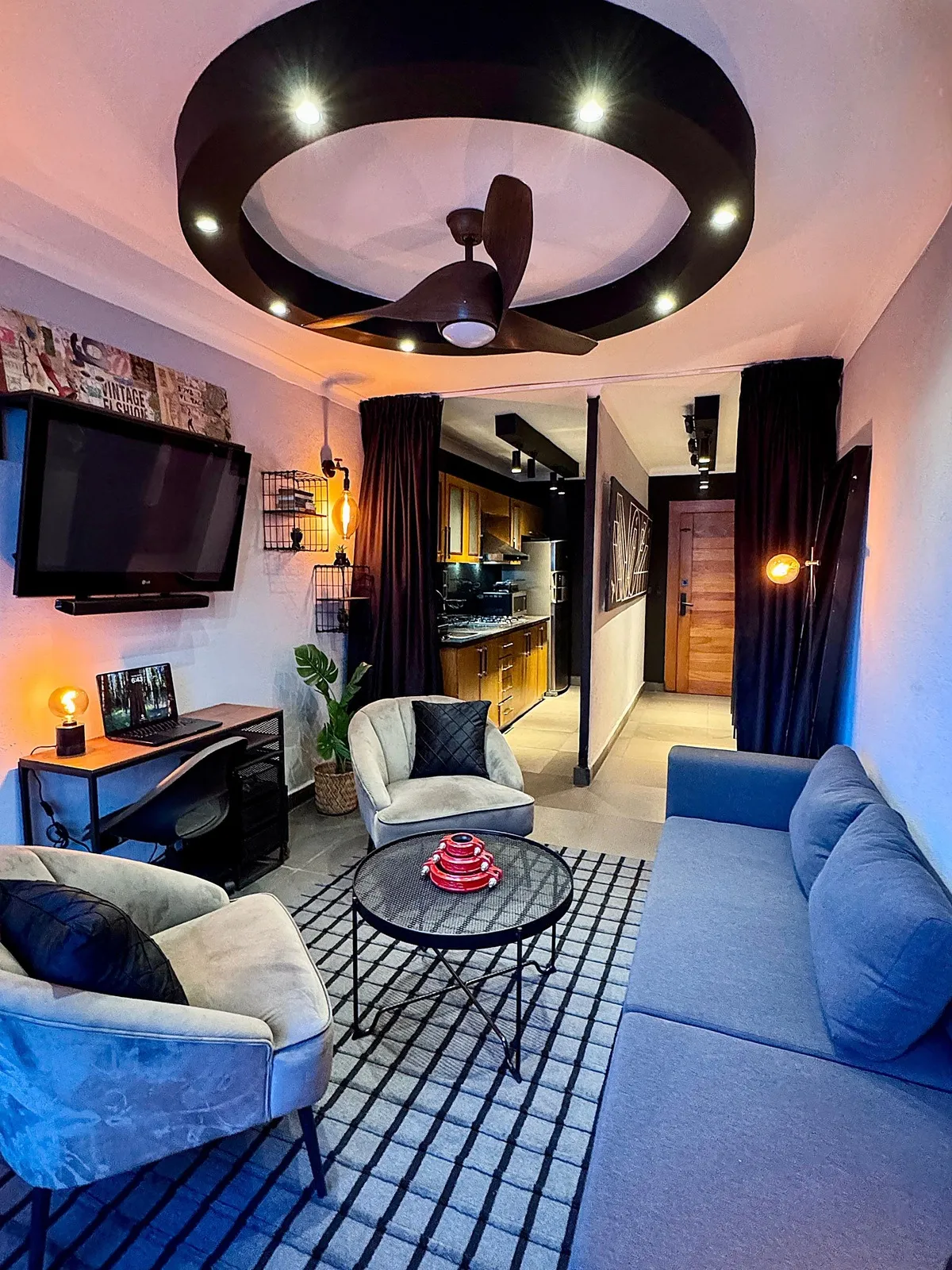 apartamentos - Urbanización Renacimiento, Apt amueblado de 1 hab
