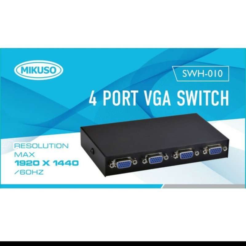 otros electronicos - Interruptor VGA de 4 puertos - Switch VGA 0