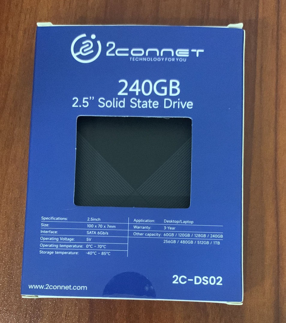 accesorios para electronica - Disco duro SSD 240 GB 2.5" SATA 6GB/S 1 año de garantia 2