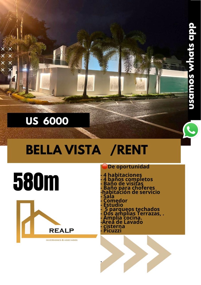 casas - Casa en bella vista esquinera  0
