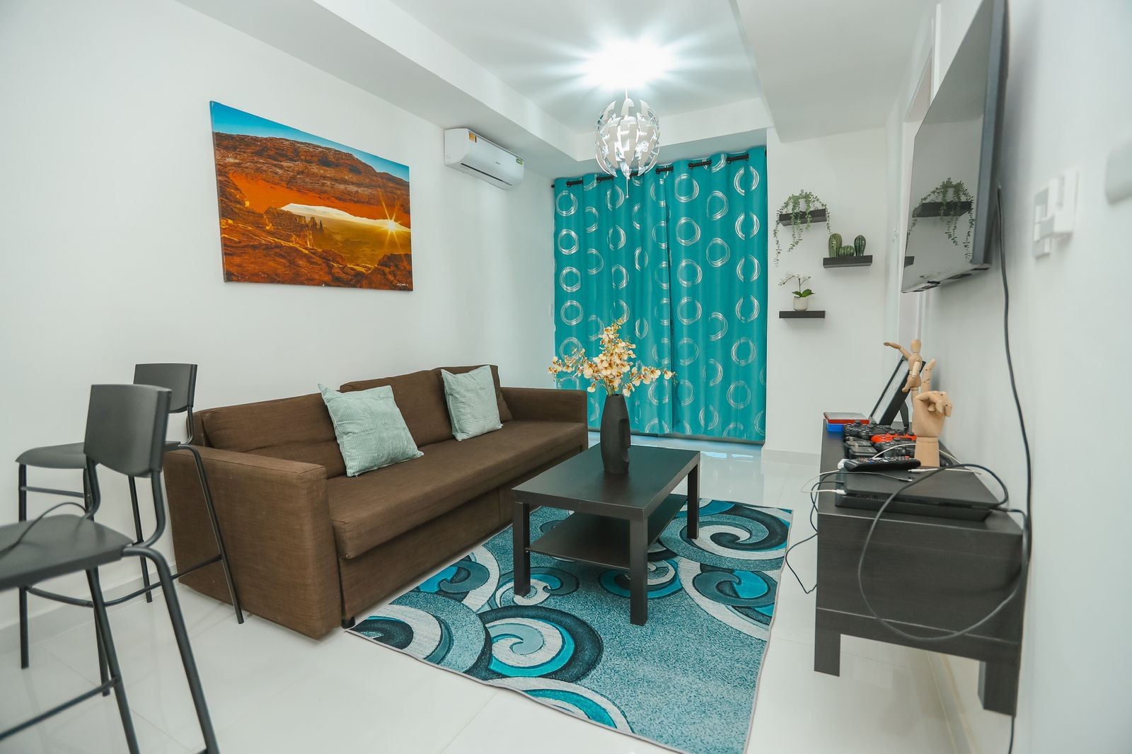 apartamentos - Se alquila apartamento amueblado en Urbanización Real 5