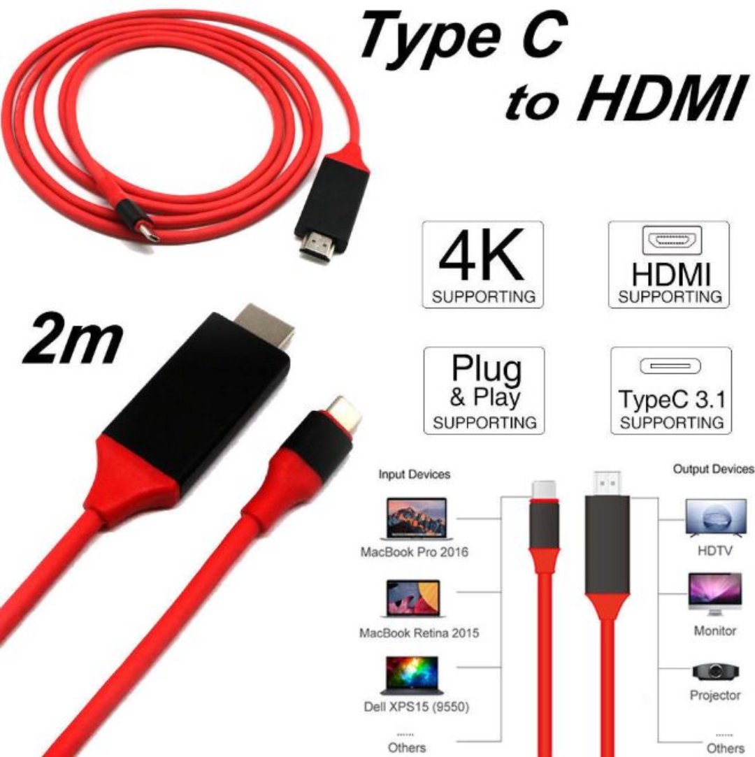 accesorios para electronica - HDMI para celulares Samsung S8, S8+ y TabPro S 2