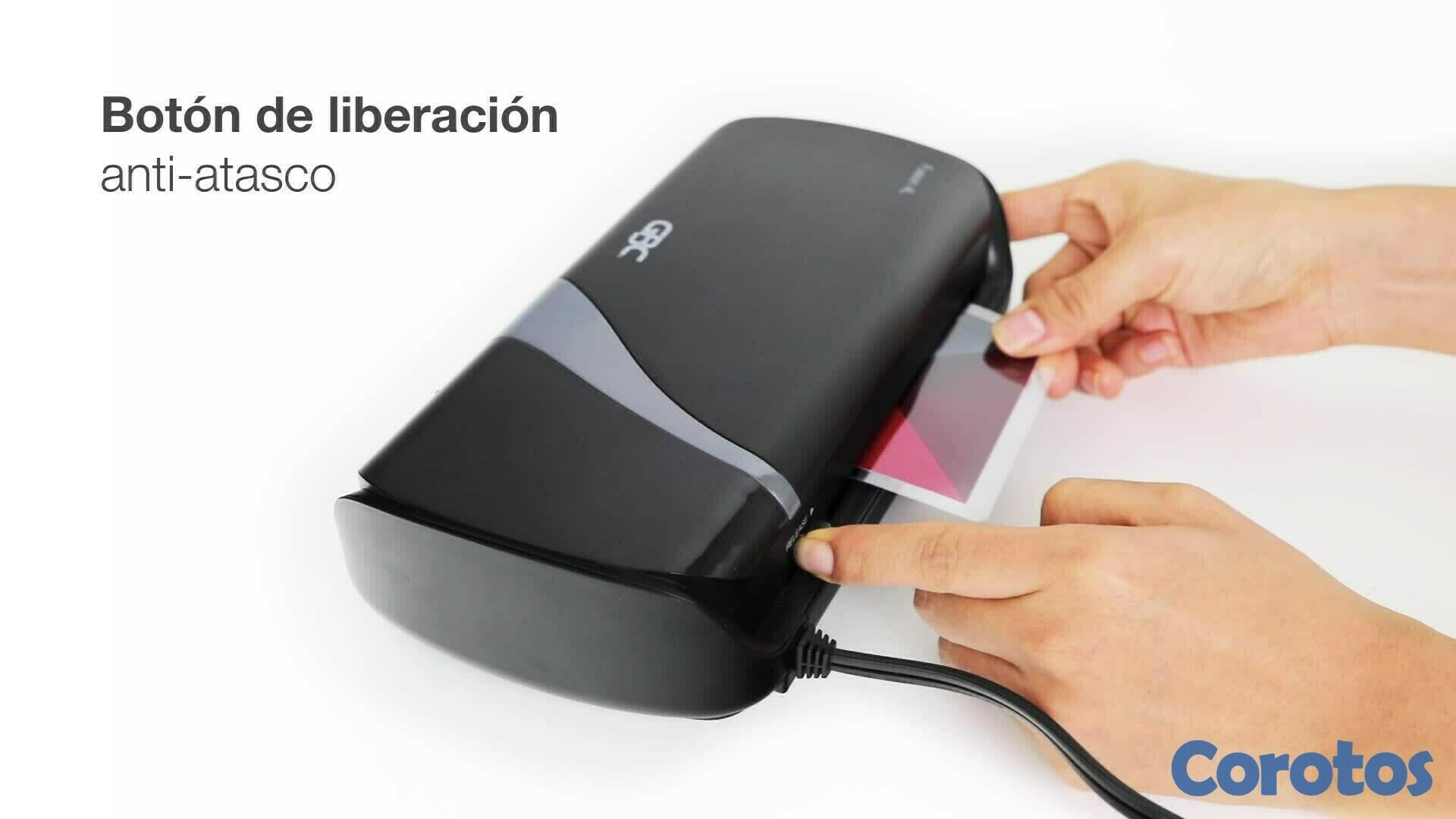 impresoras y scanners - PLASTIFICADORA GBC FUSION 4L P6664 PARA CARNET,LAMINAS 3 y 5  2