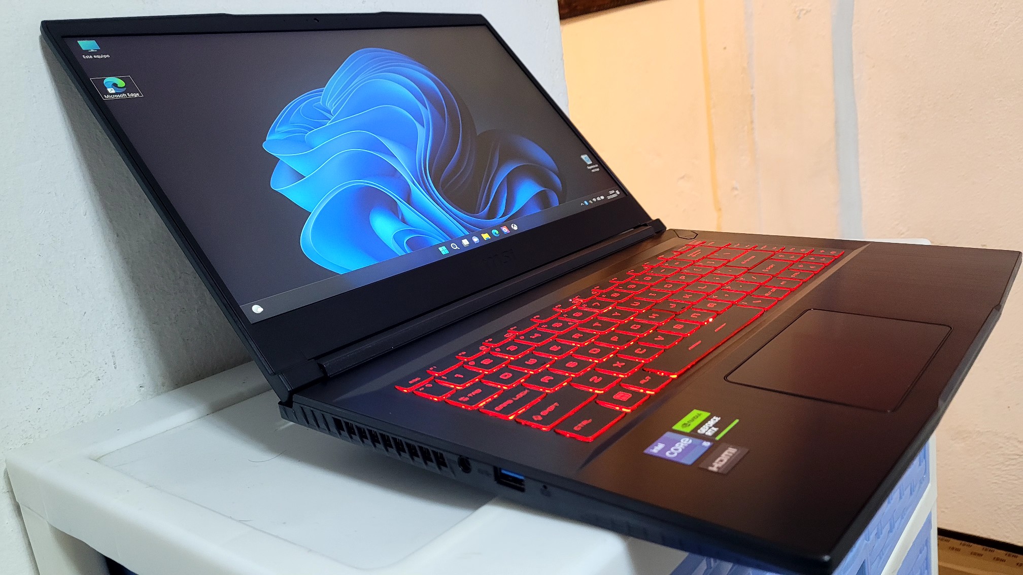 computadoras y laptops - Msi Gamer 15 Pulg Core i5 11th Gen Ram 16gb ddr4 Nvidea RTX DDR6 3050 4GB DEDICA 1