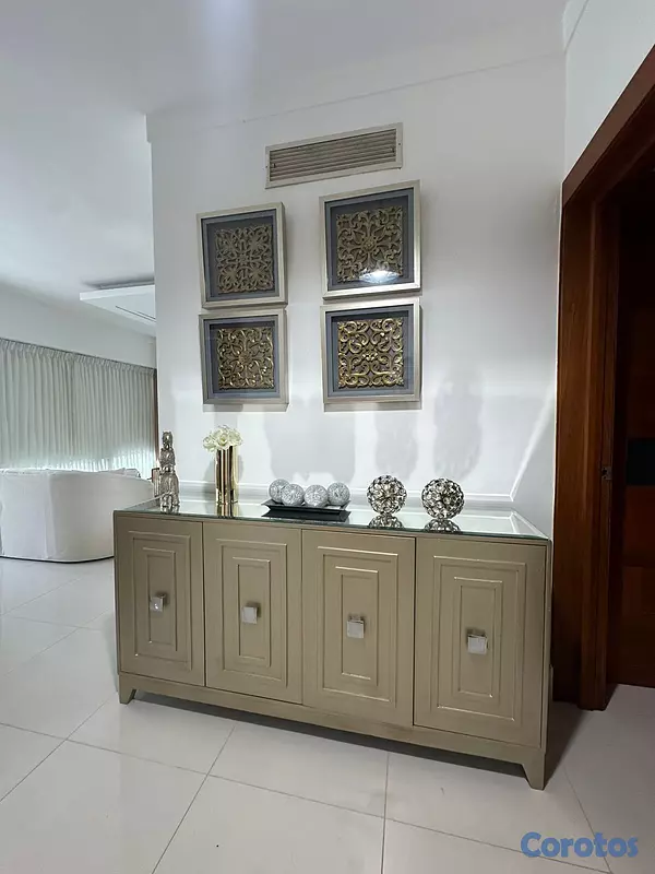 muebles y colchones - RECIBIDOR ADORNOS Y ESTANTE CUADROS 1