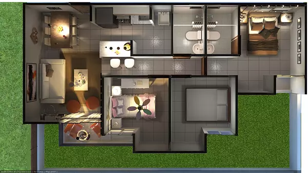 apartamentos - PROYECTO DE APARTAMENTOS EN AUTOPISTA LAS AMÉRICAS-REP. DOM 9