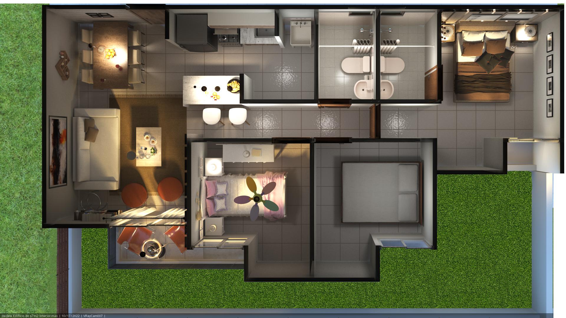 apartamentos - PROYECTO DE APARTAMENTOS EN AUTOPISTA LAS AMÉRICAS-REP. DOM 8
