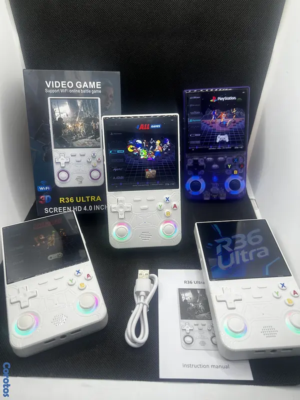 consolas y videojuegos - Nueva R36 Ultra 2025 con pantalla más grande y mejoradas 3