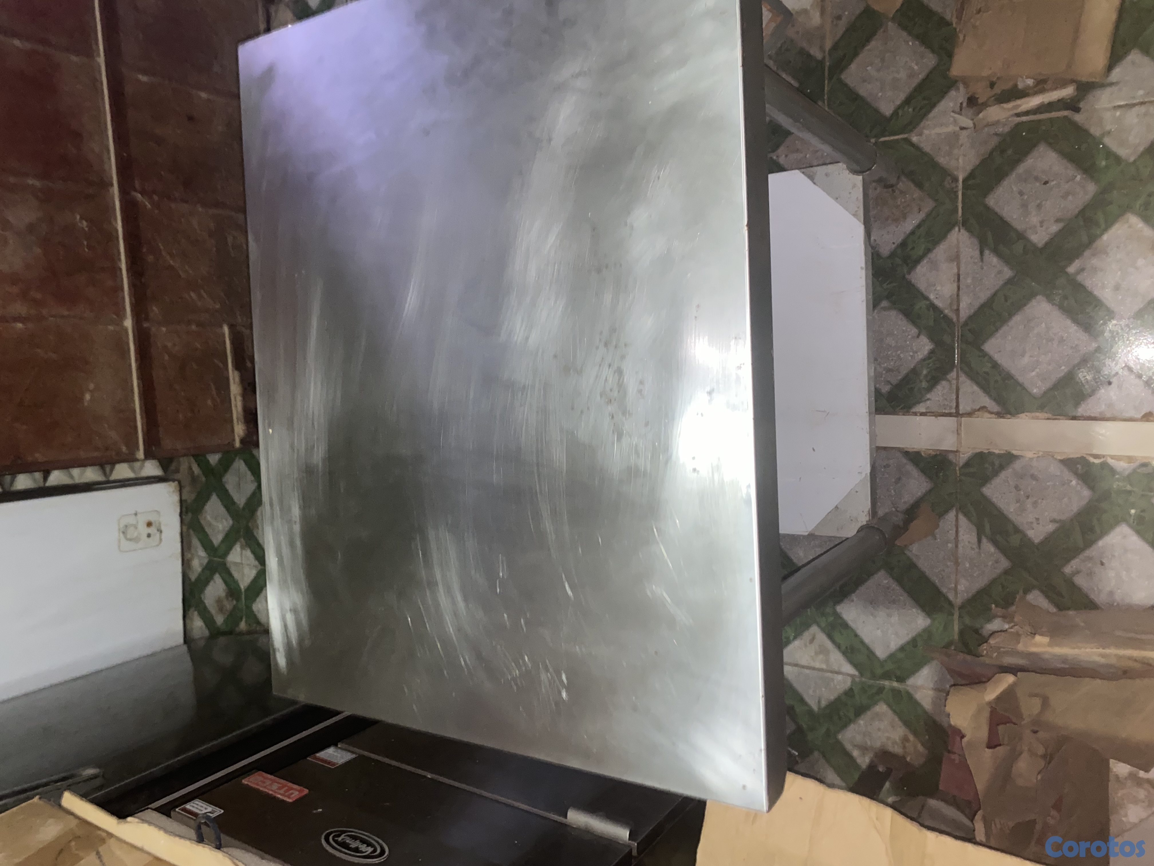 muebles y colchones - Vendo mesa acero inoxidable  1