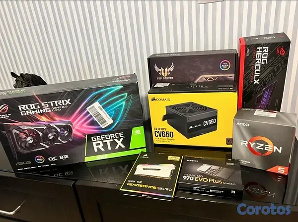 computadoras y laptops - Tarjeta grafica Asus Strix 3050 8gb 3