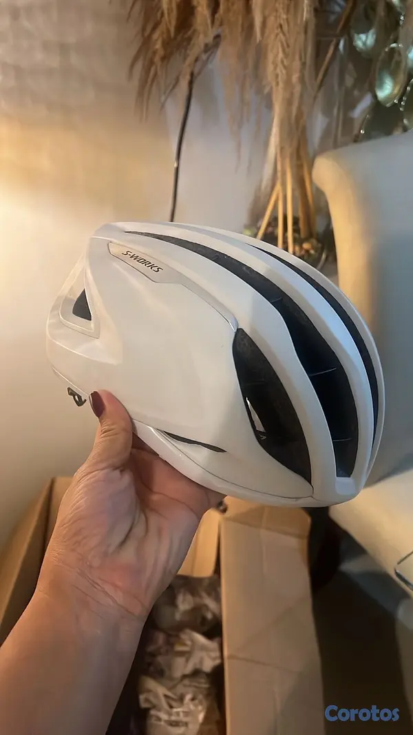 bicicletas y accesorios - casco para ciclista prevail blanco specialized  2
