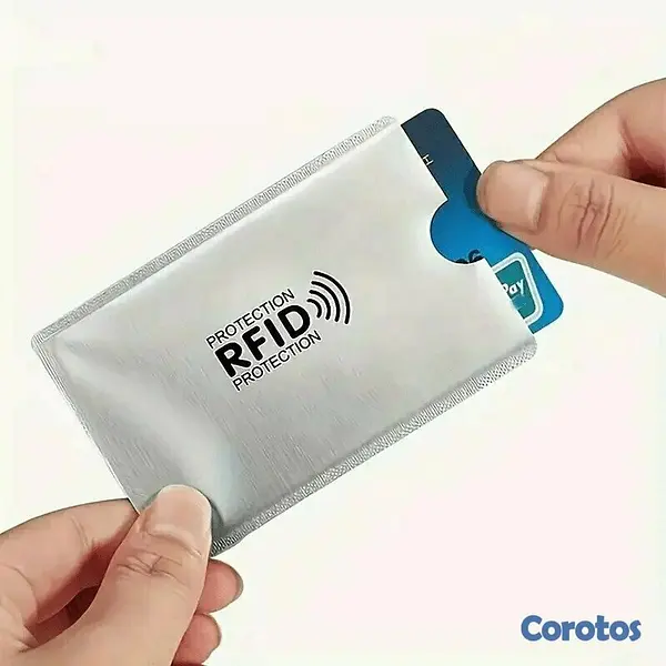 accesorios para electronica -  Protector de tarjetas de crédito y débito antirro 4