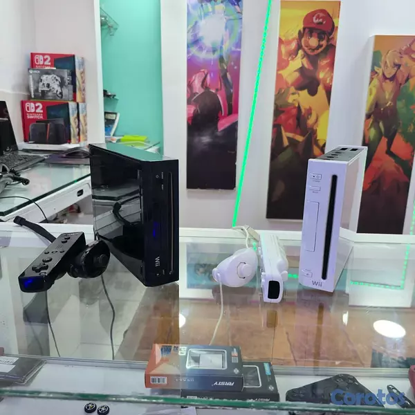consolas y videojuegos - Nintendo wii + 64gb 2