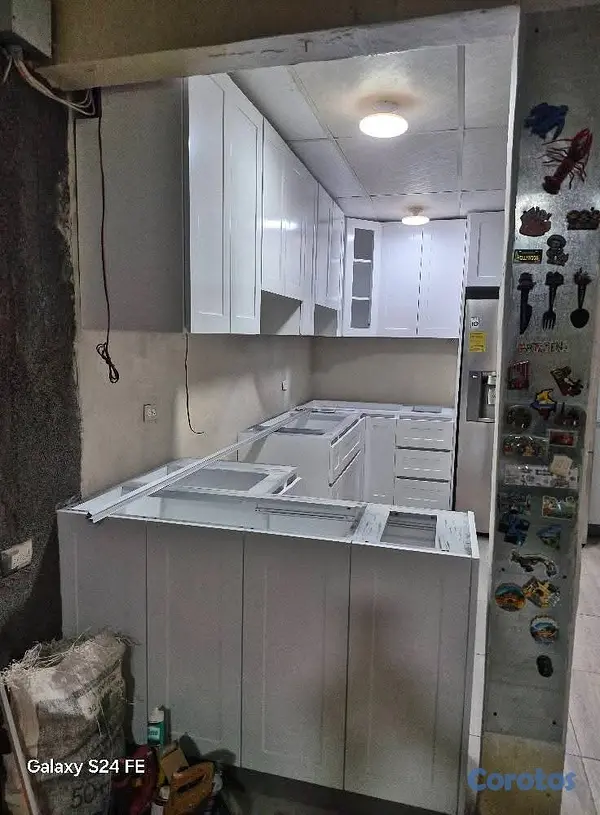 cocina - Fabricantes de cocinas blanca moderna en madera  4